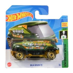 Hot Wheels Metal Truck Baja Bison T5 HKK23 HW Green Speed