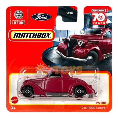 MATCHBOX 1936 Ford Coupe HLC76 Metal Car