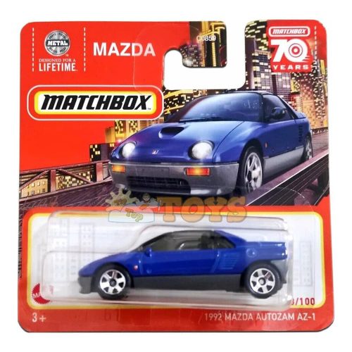 MATCHBOX Metal Car 1992 Mazda Autozam AZ-1 HLC65