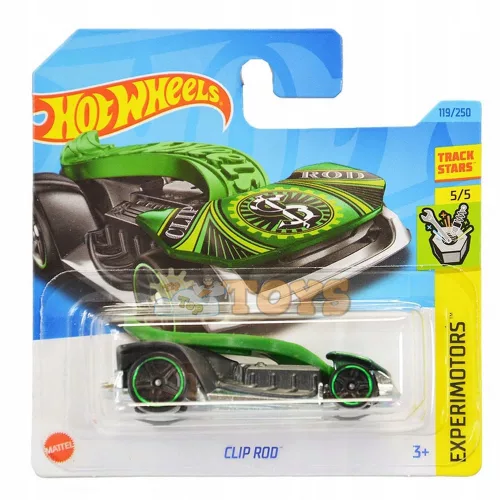 Hot Wheels Clip Rod HKK75 Experimotors Metal Car