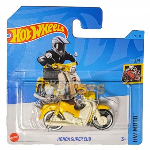 Hot Wheels Metal Motorcycle Honda Super Cub HKK32 HW Moto