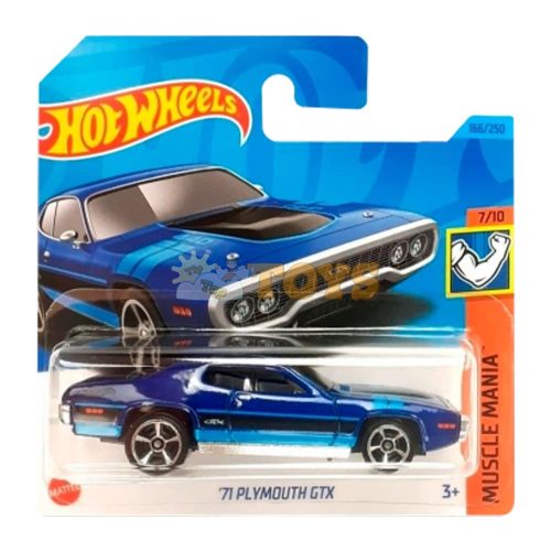 Hot Wheels 71 Plymouth GTX HKK91 Muscle Mania Metal Car