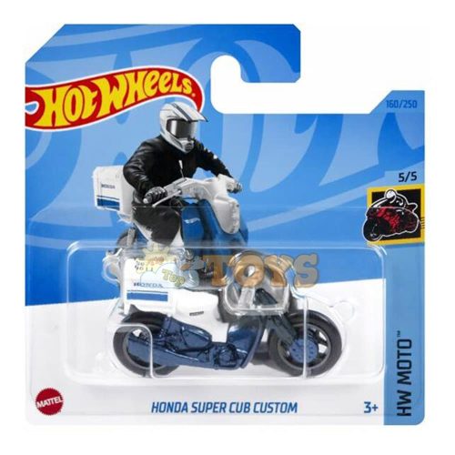 Hot Wheels Metal Motorcycle Honda Super Cub Custom HKK33