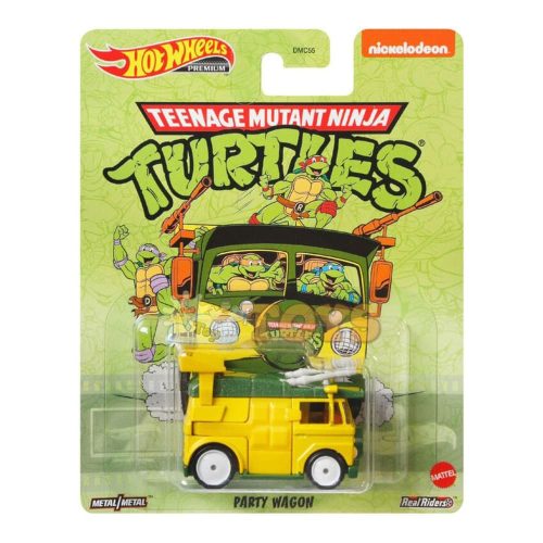 Hot Wheels Premium Car Party Wagon GJR50 Retro Collection