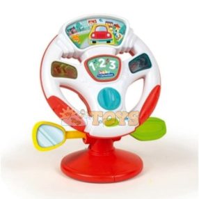   Clementoni Baby Interactive steering wheel for children 17241 multicolored
