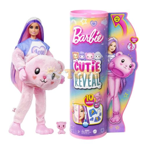 Barbie Doll Cutie Reveal Surprise Doll Series 5 Bear HKR04