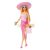 Blonde Barbie doll with swimsuit and beach accessories HPL73