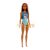 Barbie Doll At The Beach In Blue Swimsuit HDC51 - Mattel