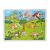 Recessed wooden puzzle Dinosaurs A-7002 - 7 pieces
