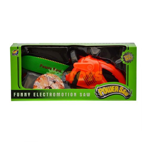 Toy chainsaw Power Saw with moving chain 8800 DIY set for children