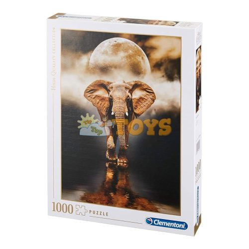 Clementoni Puzzle 1000 pieces The Elephant 39416 High Quality