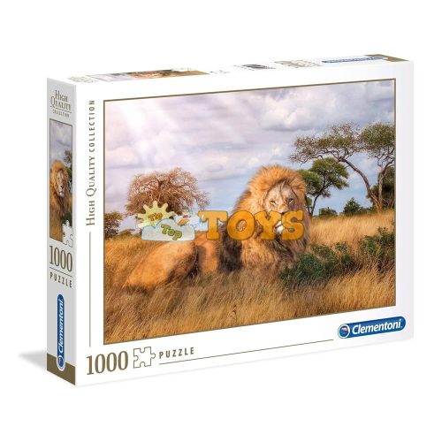 Clementoni Puzzle 1000 pieces King of animals 39479 High Quality