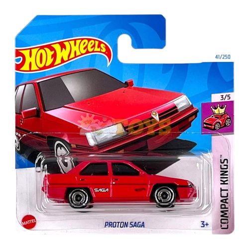 Hot Wheels Metal Car Proton Saga HRY46 Compact Kings
