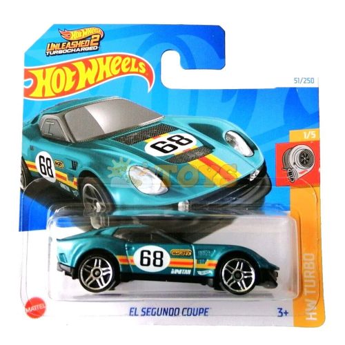 Hot Wheels El Segundo Coupe HTC63 HW Turbo Metal Car
