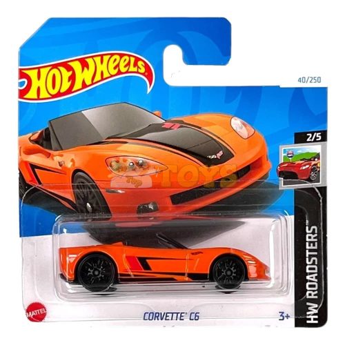 Hot Wheels Corvette C6 HTC14 HW Roadsters Metal Car