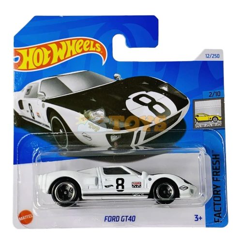 Hot Wheels Ford GT40 HTC51 Factory Fresh Mattel Diecast Car