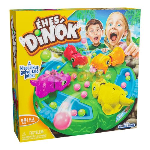 Board game Hungry Dinosaurs Funville Hungarian language