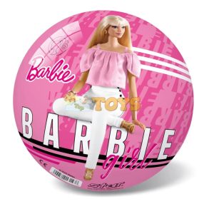   Rubber ball for children Barbie Girl 23cm inflatable Star Toys