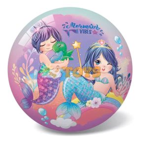 Siren Mermaid Vibes 14cm inflatable rubber ball for children