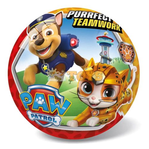 Rubber ball for children Paw Patrol 23cm Catpack