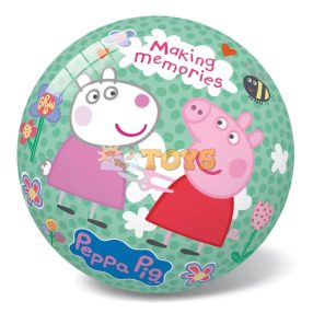 Rubber ball for children Peppa Pig 14cm Making memories