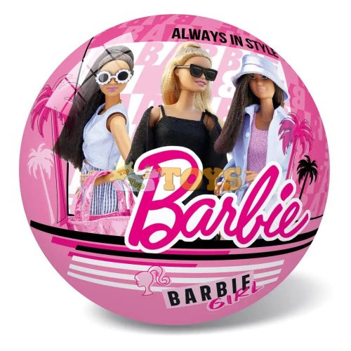 Rubber ball for children Barbie Girl 14cm Always in style inflatable