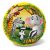 Rubber ball for children Jungle Adventure 14cm inflatable