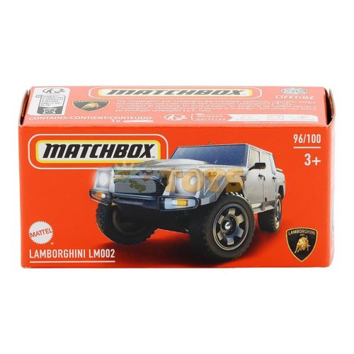 MATCHBOX Metal Car Lamborghini LM002 HVR34 Mattel