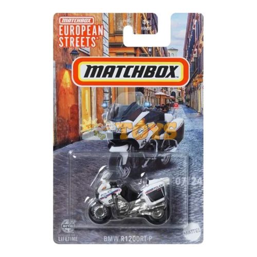 MATCHBOX Metal Motorcycle BMW R1200RT-P HVV29 Mattel