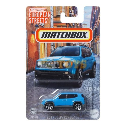MATCHBOX 2019 Jeep Renegade HVV30 Diecast Mattel