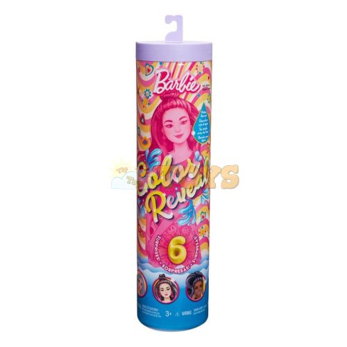 Color Reveal Rainbow Surprise Barbie Doll Series 6 HRK06 Mattel