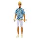Ken Fashionistas Barbie Doll in Tropical Print T-Shirt HJT10