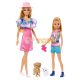 Barbie & Stacie Sisters Playset with 2 Dogs and Accessories HRM09