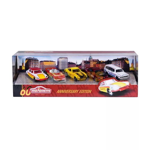 majorette Set of 5 metal cars 60 Years Anniversary Edition various models