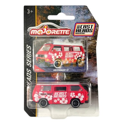 majorette Metal Car Volkswagen T3 Castheads Series 212054210
