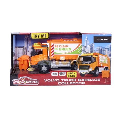 majorette Volvo Truck Garbage Collector 213743000