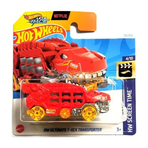 Hot Wheels Metal Truck HW Ultimate T-Rex Transporter HTC84 HW Screen Time
