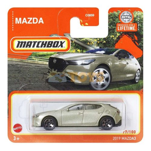 MATCHBOX 2019 Mazda3 HVP04 Mattel Diecast Car