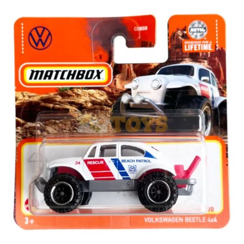 MATCHBOX Volkswagen Beetle 4x4 HVP20 Mattel Diecast Car