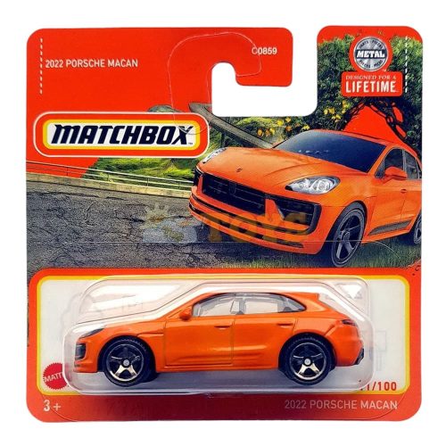 MATCHBOX 2022 Porsche Macan HVN65 Mattel Diecast Car