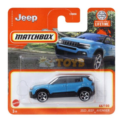 MATCHBOX Diecast 2023 Jeep Avenger HVN71 Mattel