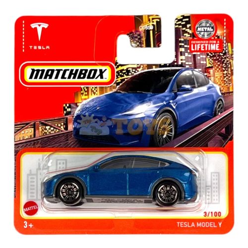 MATCHBOX Tesla Model Y HVN74 Mattel Metal Car