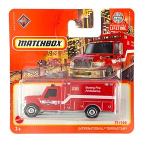 MATCHBOX Metal Car International Terrastar HVP03 Ambulance