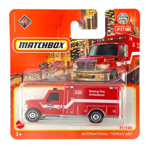 MATCHBOX Metal Car International Terrastar HVP03 Ambulance