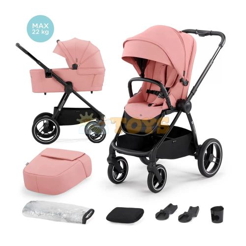 Kinderkraft Baby stroller NEA Ash Pink 2 in 1 - 2 in 1 strollers