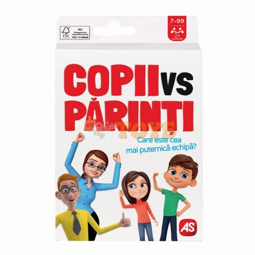 Card game Kids vs. parents in Romanian - 1040-24402