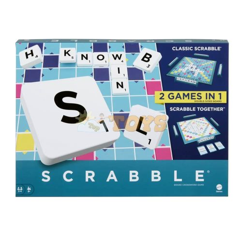 Scrabble Board game 2 in 1 Core Refresh HXW11 Romanian language Mattel