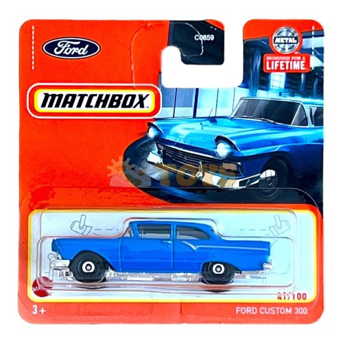MATCHBOX Ford Custom 300 HVN86 Diecast Car - Mattel