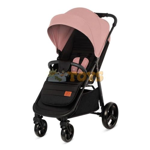 Kinderkraft Sports stroller GRANDE PLUS Pink - sports stroller for children