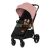 Kinderkraft Sports stroller GRANDE PLUS Pink - sports stroller for children
